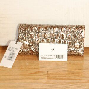 NWT Brahmin Veronica Wallet Bronze Nebula